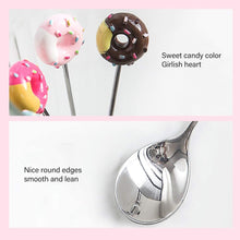 Load image into Gallery viewer, 4pcs Stainless Steel Donut Stirring Spoons