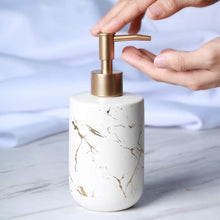Load image into Gallery viewer, Marble Bathroom Accessories Set