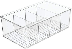 Organizer Bin Box - 4 Divided Sections