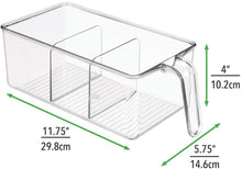 Load image into Gallery viewer, Food Storage Organizer Bin, 4 Pack
