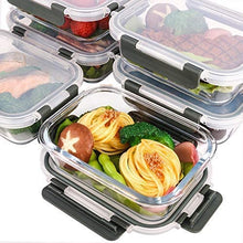 Load image into Gallery viewer, Glass Food Storage Containers (10 Pack)