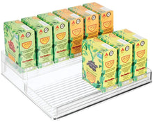 Load image into Gallery viewer, Canned Food Organizer Shelves 2 Pack - Clear