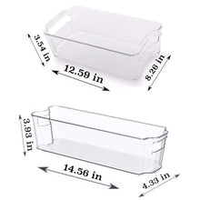 Load image into Gallery viewer, Set of 8 Fridge Organizer Bins