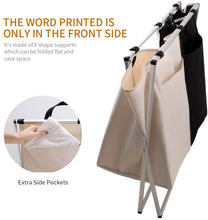 Load image into Gallery viewer, 2 Section Laundry Basket