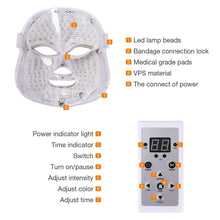 Load image into Gallery viewer, 7 Colors Led Photon Face Mask