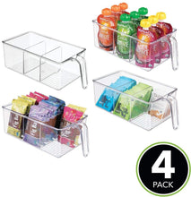 Load image into Gallery viewer, Food Storage Organizer Bin, 4 Pack