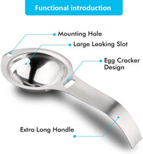 Load image into Gallery viewer, 2 Pieces Egg Separator
