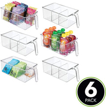 Load image into Gallery viewer, Food Storage Organizer Bin 6 Pack