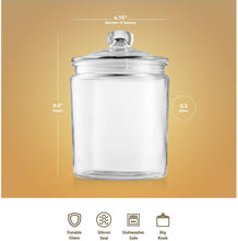 Load image into Gallery viewer, Glass Storage Canister (Set of 2)