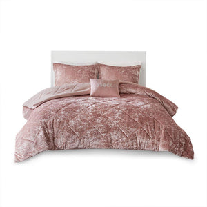 Velvet Comforter Set (4 Piece)