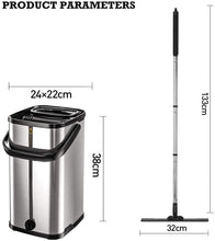 Load image into Gallery viewer, Stainless Steel Floor Mop Set (2 Washable &amp; Reusable Mop Pads)