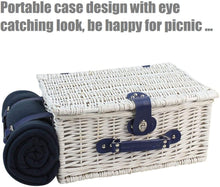 Load image into Gallery viewer, Picnic Basket for 2 Persons