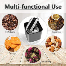 Load image into Gallery viewer, 3-Piece Stainless Steel and Clear Glass Airtight Container Set with Lids