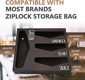 Ziplock Bag Organizer