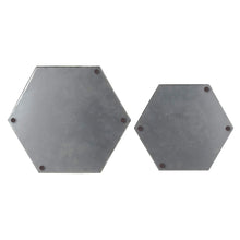 Load image into Gallery viewer, Mirrored Accent Trays (2 Piece Set)