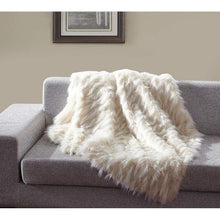 Load image into Gallery viewer, Soft Eyelash Faux Fur Throw Blanket