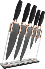 Load image into Gallery viewer, 6 Piece Knife Set with Knife Block