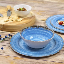 Load image into Gallery viewer, 12-Piece Melamine Dinnerware Set - For Outdoor/Indoor Use ( Unbreakable )