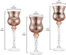 Load image into Gallery viewer, Candle Holders Set of 3