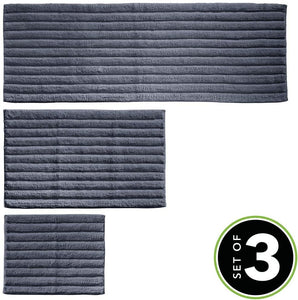 100% Cotton Spa Rugs Set of 3