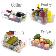 Load image into Gallery viewer, Set of 8 Fridge Organizer Bins
