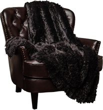 Load image into Gallery viewer, Faux Fur Throw Blanket