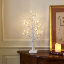Load image into Gallery viewer, Warm White LED Battery Operated Birch Tree