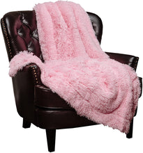 Load image into Gallery viewer, Faux Fur Throw Blanket