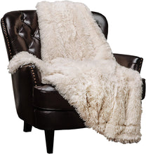 Load image into Gallery viewer, Faux Fur Throw Blanket