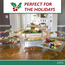 Load image into Gallery viewer, 3 Tier Server Stand with Trays & Bowls
