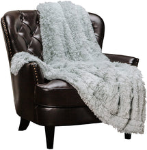 Load image into Gallery viewer, Faux Fur Throw Blanket