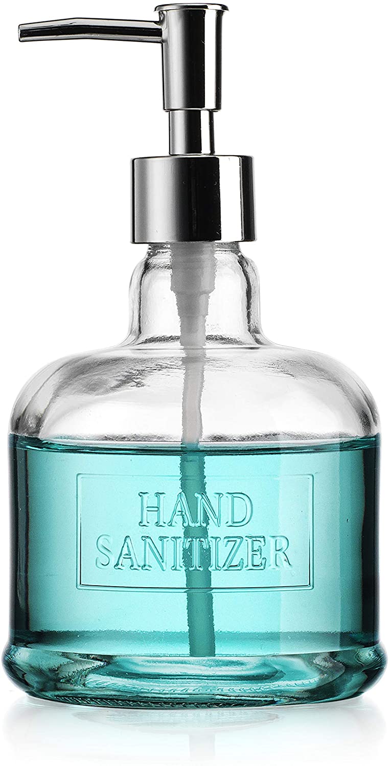 Glass Hand Sanitizer Dispenser