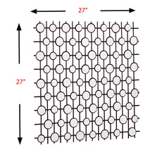 Load image into Gallery viewer, Mirrored Wall Sculpture, Black