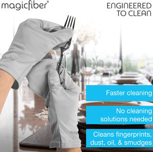 Microfiber Cleaning Gloves (1 Pair)