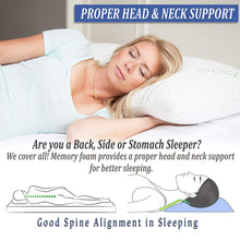 Load image into Gallery viewer, Adjustable Loft Bamboo Pillow with Shredded Memory Foam | Back, Stomach, Side Sleeper