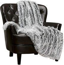 Load image into Gallery viewer, Faux Fur Throw Blanket