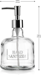 Glass Hand Sanitizer Dispenser