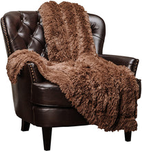 Load image into Gallery viewer, Faux Fur Throw Blanket