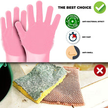 Load image into Gallery viewer, Silicone Dishwashing Gloves