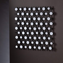 Load image into Gallery viewer, Mirrored Wall Sculpture, Black