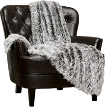 Load image into Gallery viewer, Faux Fur Throw Blanket