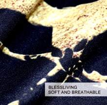 Load image into Gallery viewer, Gold Glitter Black Duvet Cover Set