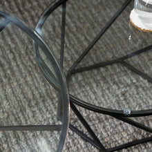 Load image into Gallery viewer, Glass Nesting Coffee Table Set