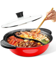 Load image into Gallery viewer, Non-Stick Hot Pot with Divider
