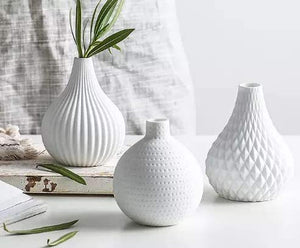 Small Ceramic Vase Set