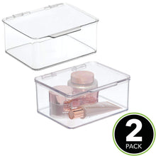 Load image into Gallery viewer, Organizer Box - 2 Pack - Clear