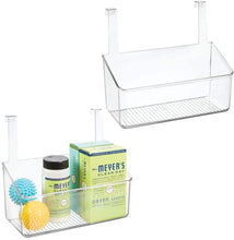 Load image into Gallery viewer, Cabinet Door Organizer, 2 Pack - Clear