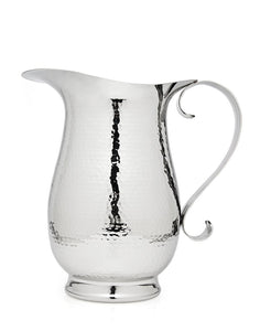 Godinger Hammered Pitcher, Silver