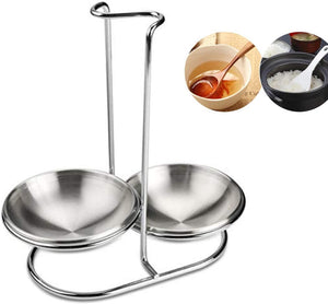 Stainless Steel Double Ladles Holder