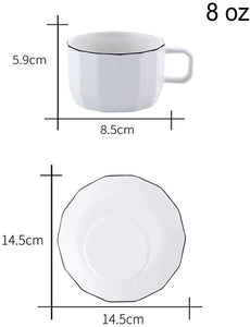 Modern Coffee Cup Set Set of 6